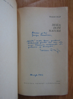 Traian Filip - Desen dupa natura (cu autograful autorului)