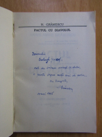 Haralambie Gramescu - Pactul cu diavolul (cu autograful autorului)