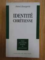 Henri Bourgeois - Indentite chretienne
