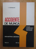 I. Zapodeanu - Accidente de munca. Industria usoara (volumul 2)