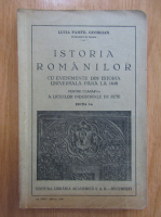 Lucia Pamfil Georgian - Istoria romanilor cu evenimente din istoria universala pana la 1648