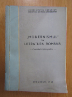 Modernismul in Literatura Romana