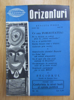 Revista Orizonturi, anul VII, nr. 85, iunie 1958