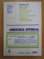 C. Gh. Dimitriu - Revista Medicina interna, nr. 5, septembrie-octombrie 1983