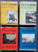 Dimitrie Gusti - Enciclopedia Romaniei, 4 volume (cu portrete si supracoperti)