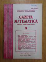 Gazeta Matematica, anul XCIV, nr. 9, 1989
