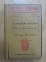 Georges Paul Boncour - Anthropologie anatomique