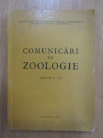 Mihai Ionescu - Comunicari de zoologie (volumul 3)