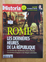 Revista Historia, nr. 868, aprilie 2019