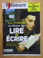 Revista L'Histoire, nr. 463, septembrie 2019