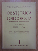 Revista Obstetrica si ginecologia, nr. 1, ianuarie-februarie 1968