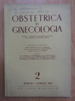 Revista Obstetrica si ginecologia, nr. 2, martie-aprilie 1961