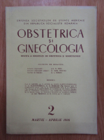 Anticariat: Revista Obstetrica si ginecologia, nr. 2, martie-aprilie 1966