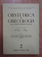 Anticariat: Revista Obstetrica si ginecologia, nr. 2, martie-aprilie 1968
