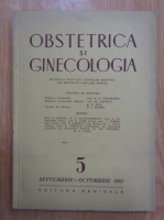 Revista Obstetrica si ginecologia, nr. 5, septembrie-octombrie 1961