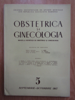 Revista Obstetrica si ginecologia, nr. 5, septembrie-octombrie 1967