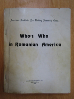 Serban C. Andronescu - Who's Who in Romanian America