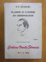 V. V. Stanciu - Flamme et lumiere en criminologie