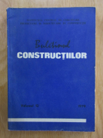 Buletinul constructiilor, volumul 12, 1979