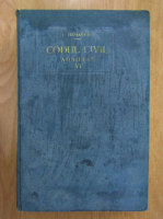 C. Hamangiu - Codul civil adnotat (volumul 6)