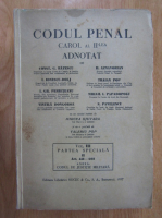 Const. G. Ratescu - Codul penal Carol al II-lea (volumul 3, partea speciala)