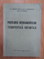 Constantin Bellu - Posologia medicamentelor in terapeutica infantila