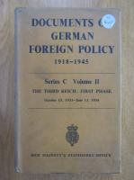 Documents of German Foreign Policy, 1918-1945 (seria C, volumul 2)