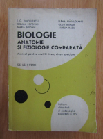 I. C. Voiculescu - Biologie, manual pentru anul III liceu