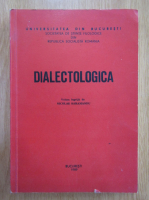 Anticariat: Nicolae Saramandu - Dialectologica