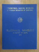 Registrul navelor. Register of Ships