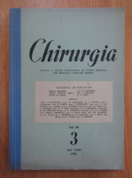 Revista Chirurgia, volumul XII, nr. 3, mai-iunie 1963