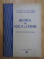 Revista de fizica si chimie, anul XIV, nr. 10, octombrie 1977