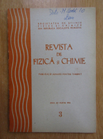 Revista de fizica si chimie, anul XV, nr. 3, martie 1978