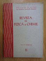 Revista de fizica si chimie, anul XVII, nr. 11, noiembrie 1980