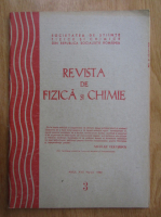 Revista de fizica si chimie, anul XVII, nr. 3, martie 1980