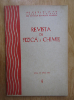 Revista de fizica si chimie, anul XVII, nr. 4, aprilie 1980