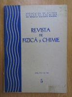 Revista de fizica si chimie, anul XVIII, nr. 5, mai 1981