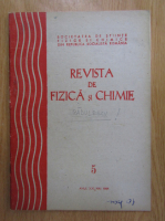 Revista de fizica si chimie, anul XX, nr. 5, mai 1984