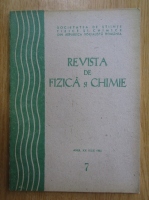 Revista de fizica si chimie, anul XX, nr. 7, iulie 1983