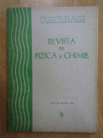 Revista de fizica si chimie, anul XX, nr. 8, august 1983