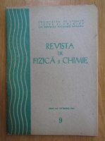 Revista de fizica si chimie, anul XX, nr. 9, septembrie 1983