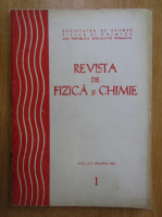 Revista de fizica si chimie, anul XXI, nr. 1, ianuarie 1984