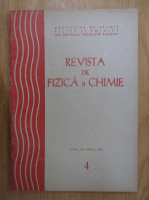 Revista de fizica si chimie, anul XXI, nr. 4, aprilie 1984