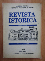Revista Istorica, nr. 3-4, tomul 3, 1992