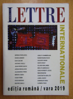 Revista Lettre Internationale, nr. 110, vara 2019