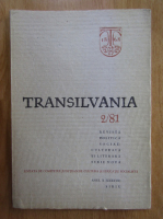 Revista Transilvania, anul X, nr. 2, 1981