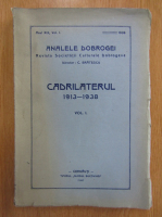 Analele Dobrogei, anul XIX, vol. 1