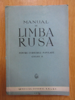 Manual de limba rusa pentru cursurile populare, ciclul II