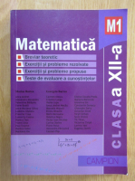 Marius Burtea - Matematica. Clasa a XII-a