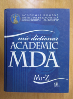 Mic dictionar academic MDA (volumul 2)